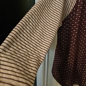 Maurices Size 0 Burgundy Sweatshirt